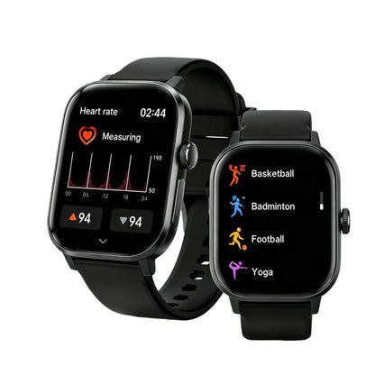 2026 New Fashion Smart Watch, Wireless Calling/Dial, 100+ Sport Mode, Calling Reminder and Rejection, Message Reminder, IP67 Waterproof, Smart Watch for Android Iphone Devices, Activity Tracker for Men Women, Wearable Devices, Fall Gift